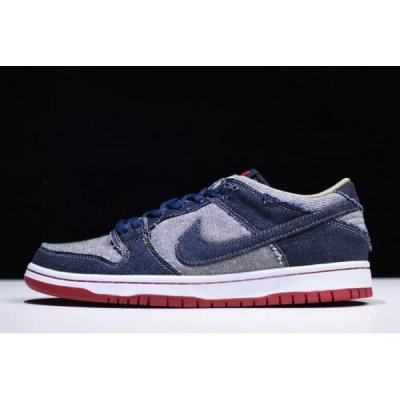 Nike Erkek Dunk Low Pro Sb Lacivert / Gri Kaykay Ayakkabı Türkiye - 2K9I58IB